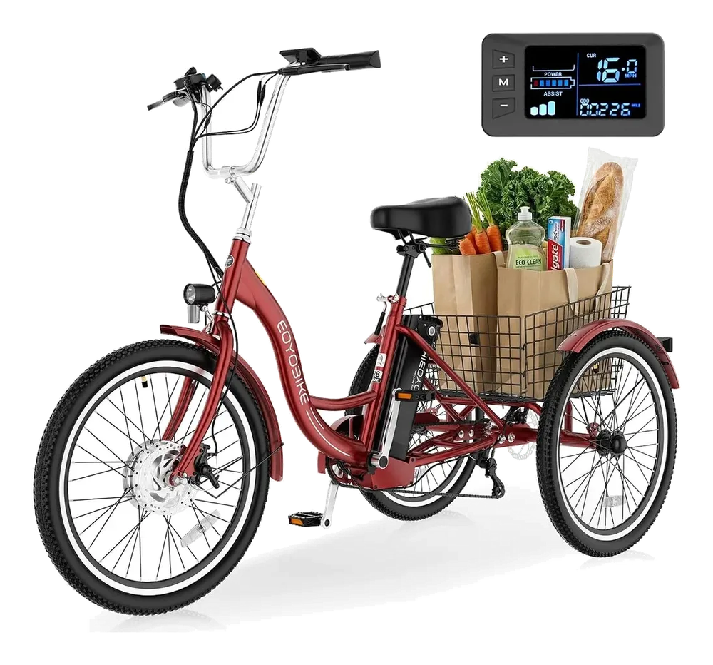 EOYOBIKE Electric Trike 24/26in