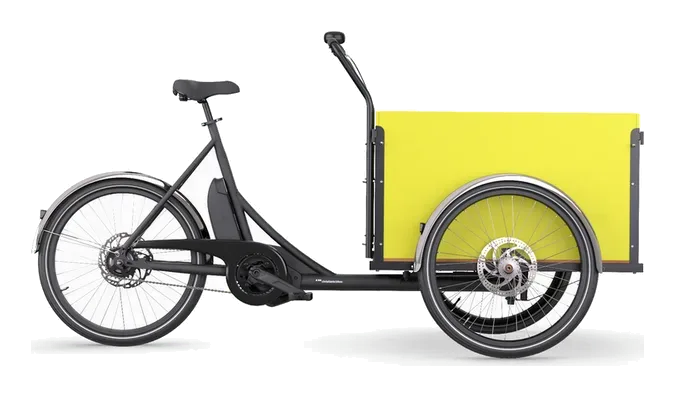 Christiania Classic Straight Cargo Trike (Mid Drive)