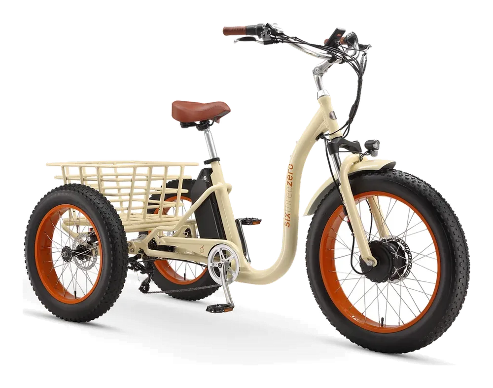 Sixthreezero Simple Step Thru Fat Tire Electric Trike